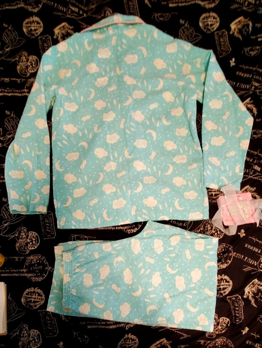 Joe Boxer Flannel 2 PC Pajama Set Women's Small - Picture 3 of 8
